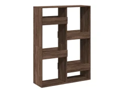 Separador de ambientes madera marrón roble 100x33x135 cm
