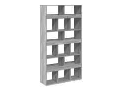 Separador de ambientes madera gris Sonoma 100x33x187,5 cm