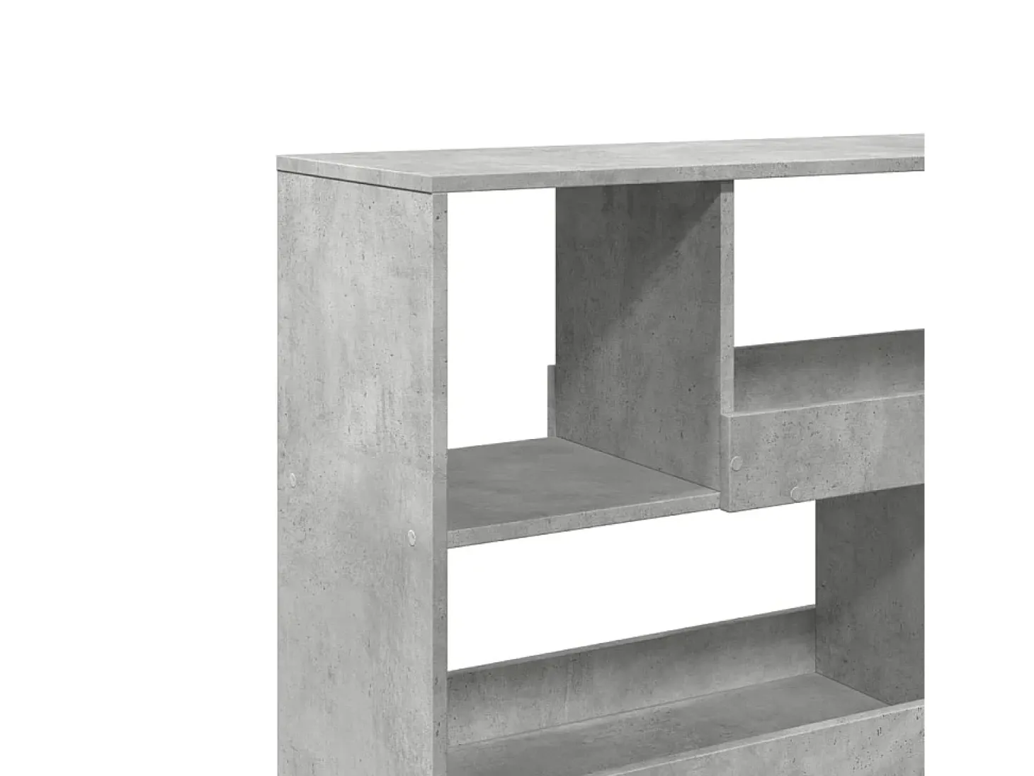 Separador de ambientes madera gris hormigón 100x33x94,5 cm