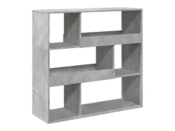Separador de ambientes madera gris hormigón 100x33x94,5 cm