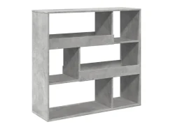 Separador de ambientes madera gris hormigón 100x33x94,5 cm