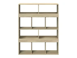 Separador de ambientes madera roble Sonoma 100x33x125,5 cm