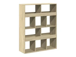 Separador de ambientes madera roble Sonoma 100x33x125,5 cm