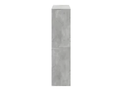 Separador de ambientes madera gris hormigón 100x33x135 cm