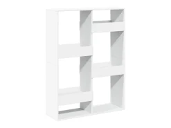 Separador de ambientes madera ingeniería blanco 100x33x135 cm