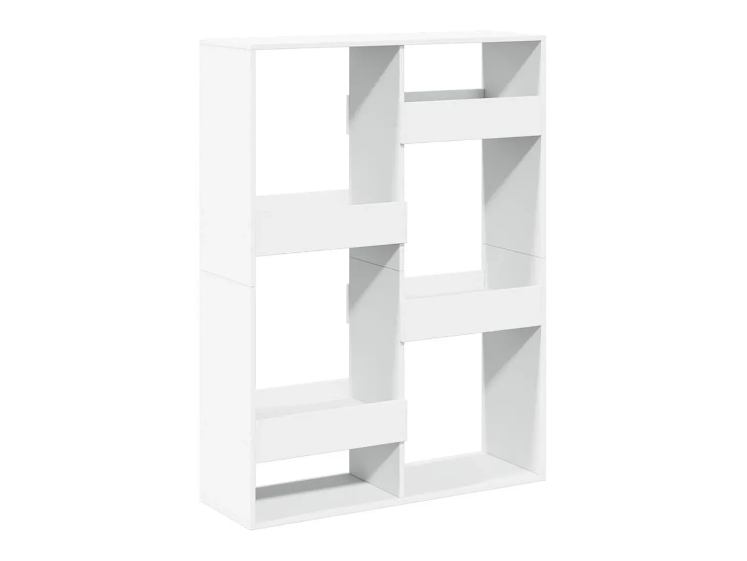 Separador de ambientes madera ingeniería blanco 100x33x135 cm