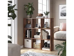 Separador de ambientes madera antigua 104x29x108 nove