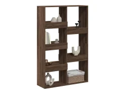 Separador de ambientes madera marrón roble 100x33x155,5 cm