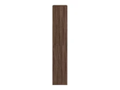 Separador de ambientes madera marrón roble 100x33x175 cm