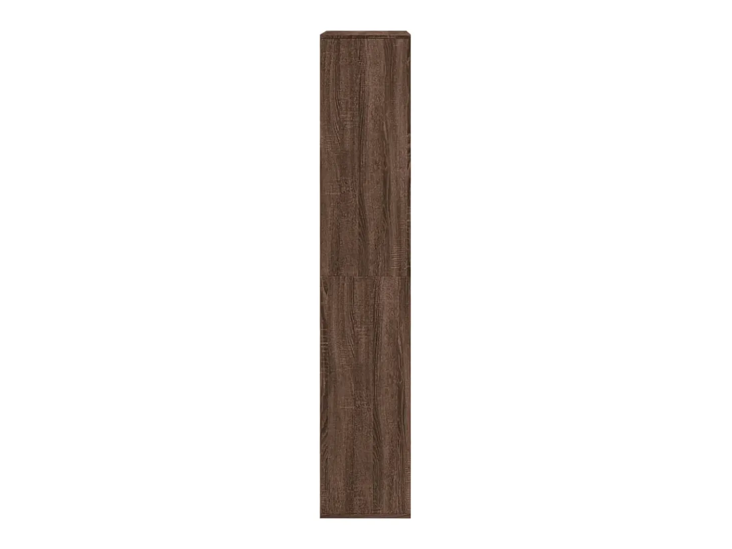 Separador de ambientes madera marrón roble 100x33x175 cm