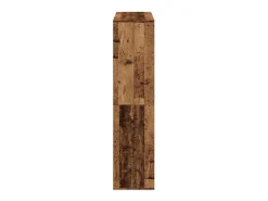 Separador de ambientes madera envejecida 100x33x135 cm