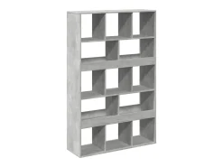Separador de ambientes madera gris hormigón 100x33x156,5 cm