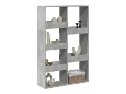 Separador de ambientes madera gris hormigón 100x33x155,5 cm