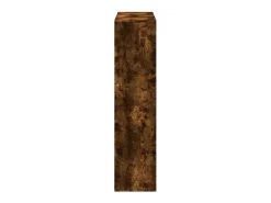 Separador de ambientes madera roble ahumado 100x33x135 cm