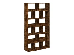 Separador de ambientes madera roble ahumado 100x33x187,5 cm