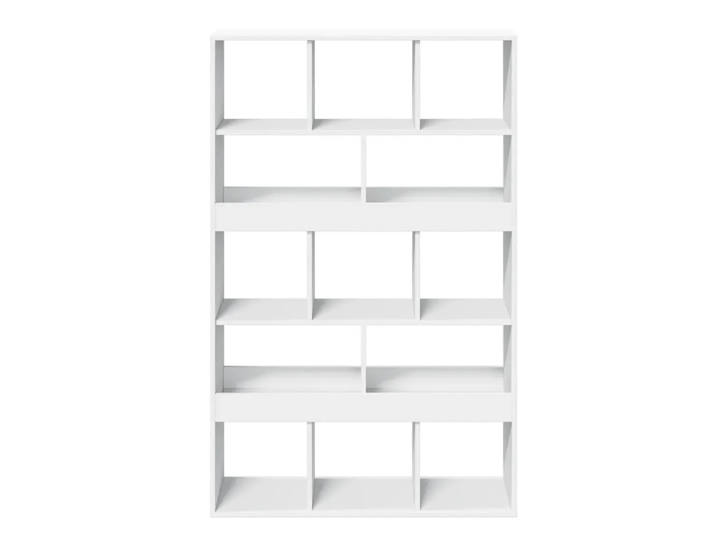 Separador de ambientes madera ingeniería blanco 100x33x156,5 cm