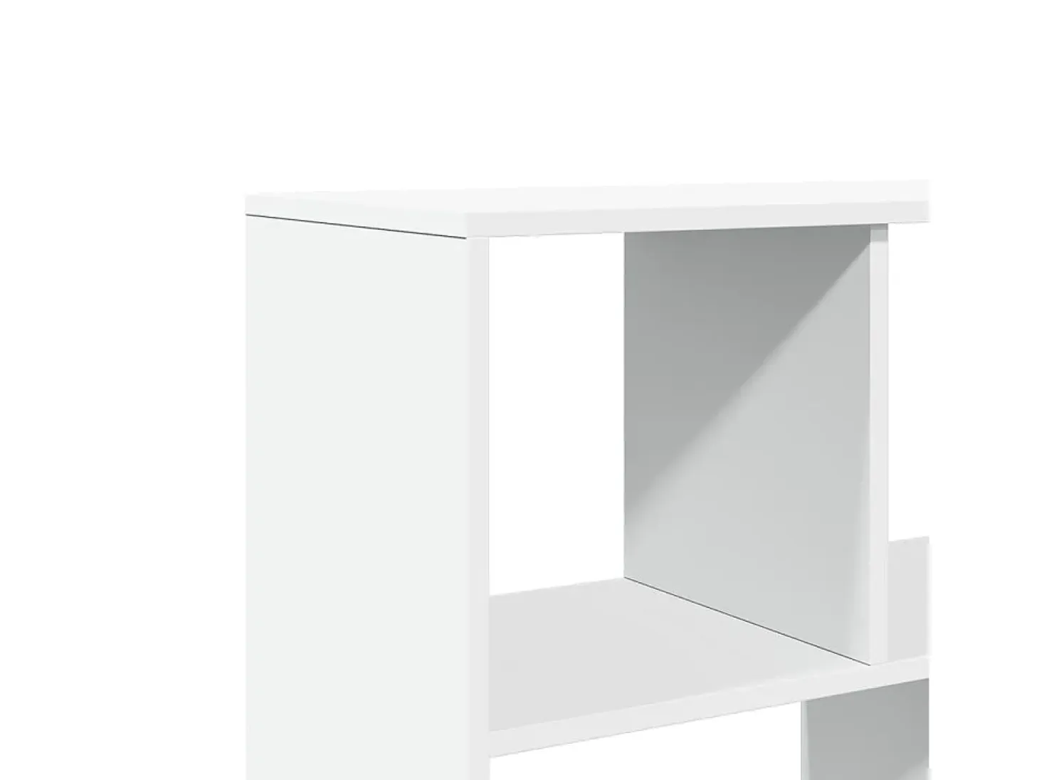 Separador de ambientes madera ingeniería blanco 100x33x156,5 cm