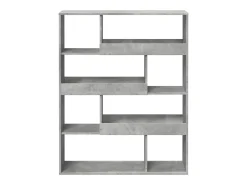 Separador de ambientes madera gris hormigón 100x33x125,5 cm
