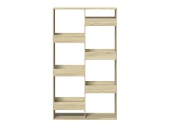 Separador de ambientes madera roble Sonoma 100x33x175 cm