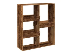 Separador de ambientes madera envejecida 100x33x115 cm