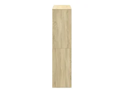 Separador de ambientes madera roble Sonoma 100x33x135 cm