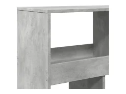Separador de ambientes madera gris hormigón 100x33x187,5 cm