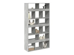 Separador de ambientes madera gris hormigón 100x33x187,5 cm
