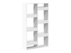 Separador de ambientes madera ingeniería blanco 100x33x175 cm