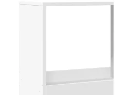 Separador de ambientes madera ingeniería blanco 100x33x175 cm