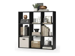Separador de ambientes negro 104x29x108 nove