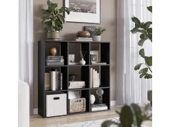Separador de ambientes negro 104x29x108 nove