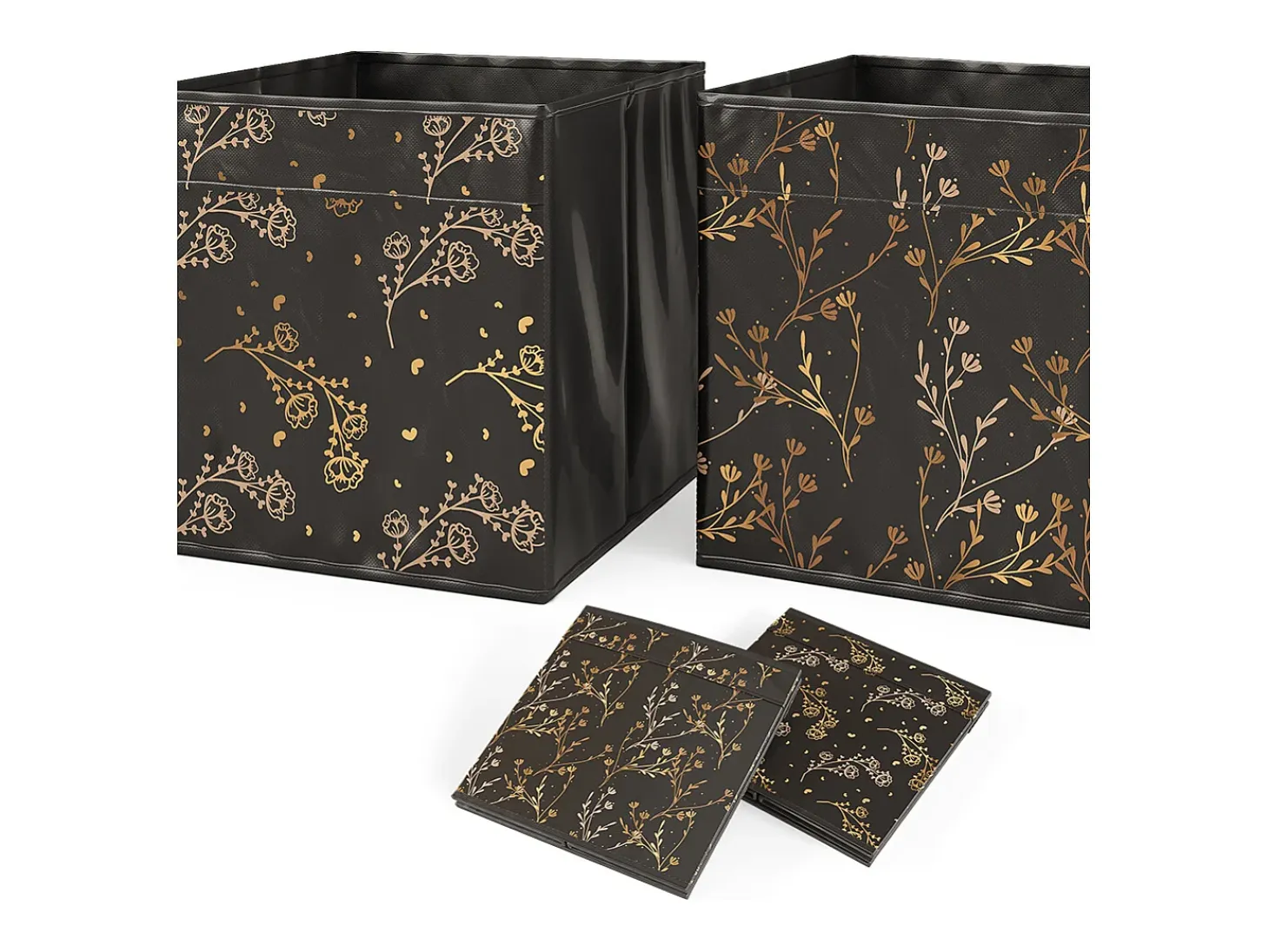 Separador de ambientes negro 142.5x33x36.2 ludus