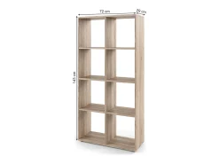 Separador de ambientes sonoma 143x29x72 scutum