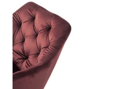 Set de 2 Sillónes ALEXA Merlot
