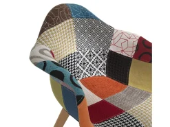 Set de 2 Sillónes patchwork VICTORIA