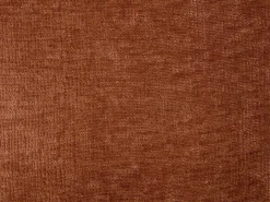 Set de 2 taburetes de bar de tela y metal - Altura ajustable - Terracota - LASANDRIA