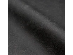 Set de 2 taburetes para isla de cocina de sintético gris/negro 66 cm - Texas