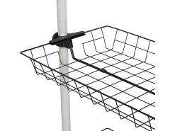 Set de Dos Cestas de Alambre de Metal Multiusos para Ropa 83 x 38 x 8 cm FRG34-P02 SoBuy ES