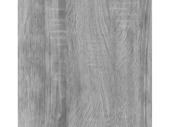 Set de estantería/mueble TV 3 piezas gris Sonoma 180x30x180 cm