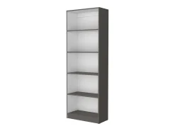 Set de estanteria de oficina home de 3 piezas en melamina con estantes , 180.6 cm X 170.6 cm X 29.9 cm , Multicolor