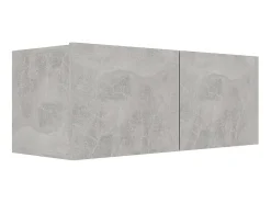 Set de Muebles para TV 2 pzas madera ingeniería gris hormigón ES10541