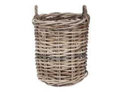 Set van 2 BURTON opbergmanden – Natuurlijk kubu rotan