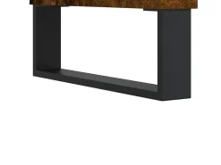 Sigtrud Mueble de TV madera de ingeniería roble ahumado 104x35x50 cm