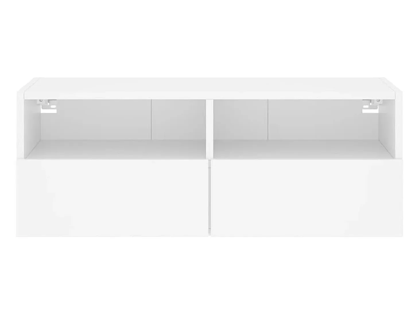 Sil Mueble de pared para TV madera de ingeniería blanco 80x30x30 cm