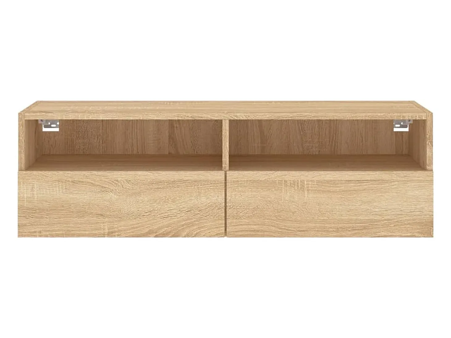 Sil Mueble de pared TV madera ingeniería roble Sonoma 100x30x30 cm