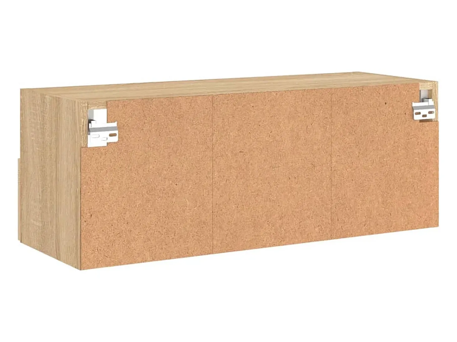 Sil Mueble de pared TV madera ingeniería roble Sonoma 80x30x30 cm