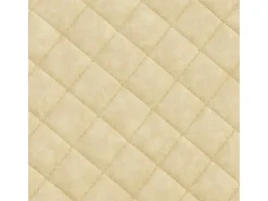 Silla voladiza cuero sintético crema