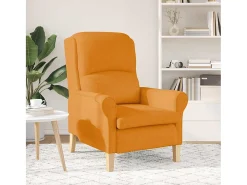 sillón Amarillo oscuro 76 x 94 x 102 cm tela