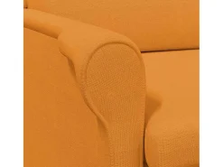 sillón Amarillo oscuro 76 x 94 x 102 cm tela