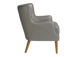 Sillón Chester piel gris oscuro 5085 ANGEL CERDA
